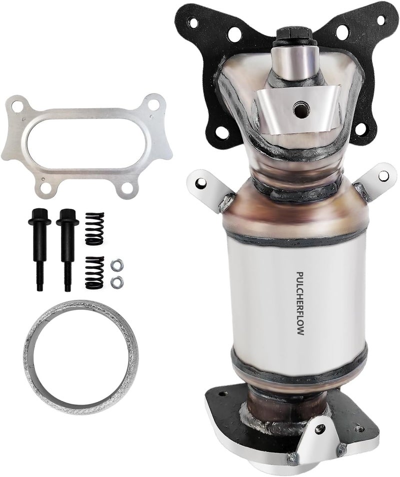 pulcherflow Front Catalytic Converter Compatible with 2010 2011 Honda CRV CR-V 2.4L L4 Catalytic Convertor High Performance (EPA Compliant) - Image 1